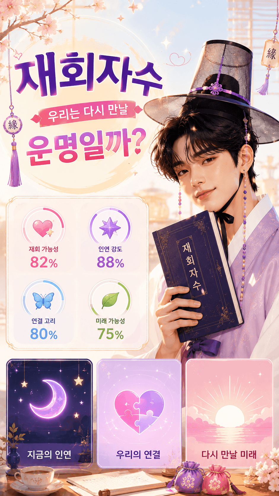 재회자수